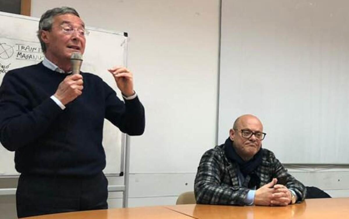 Scintille di fine anno in maggioranza, Greco: "La reazione di Pepe è ingiusta" - Il sindaco Greco e il coordinatore azzurro Pepe