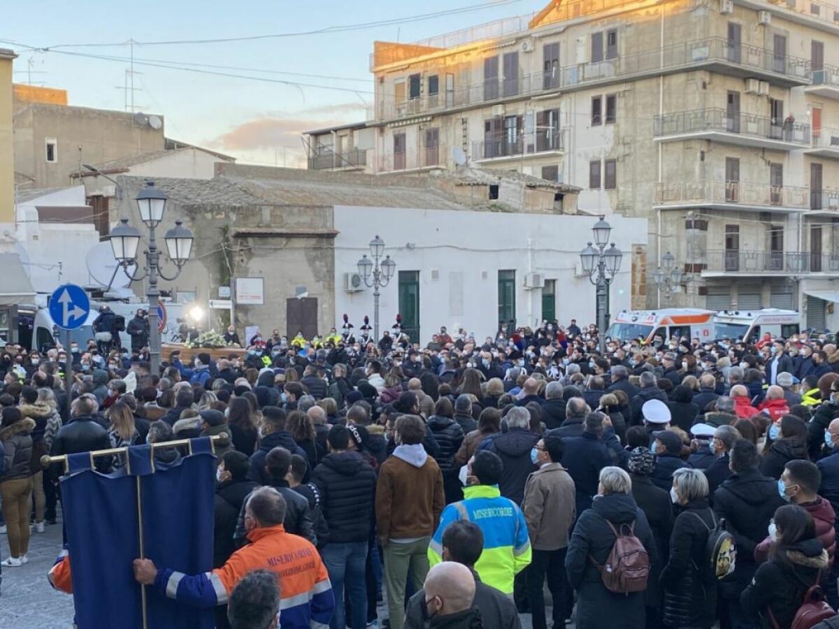 Funerali di Stato per le nove vittime dell’esplosione a Ravanusa - 
