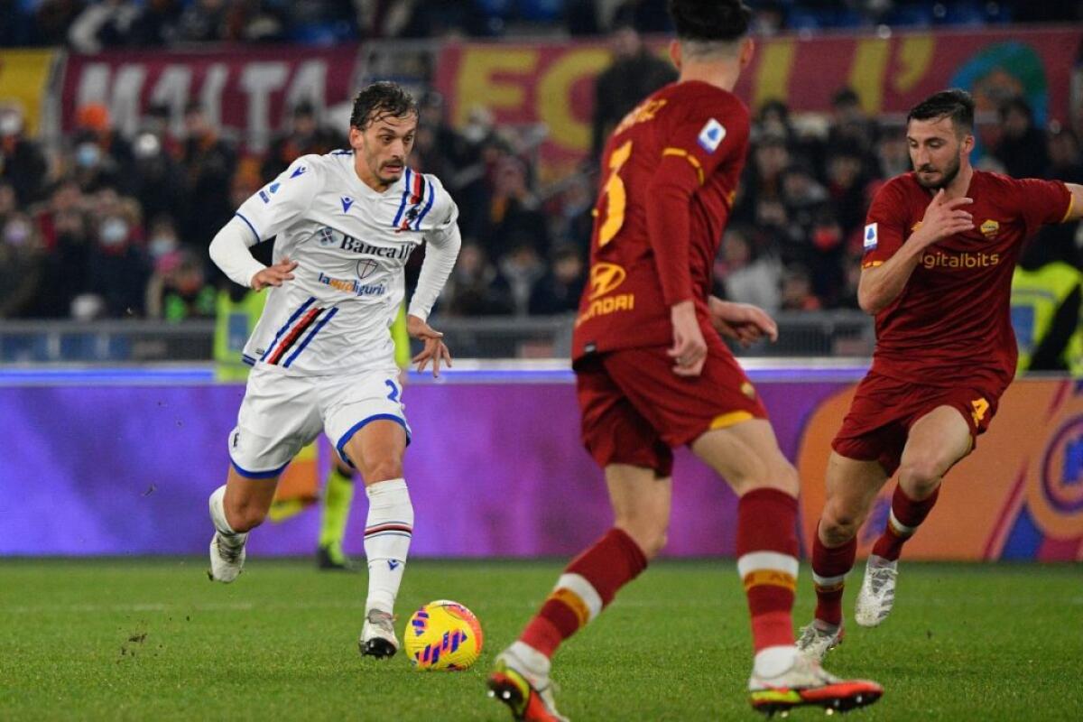 La Roma non supera la Samp, 1-1 all’Olimpico - 