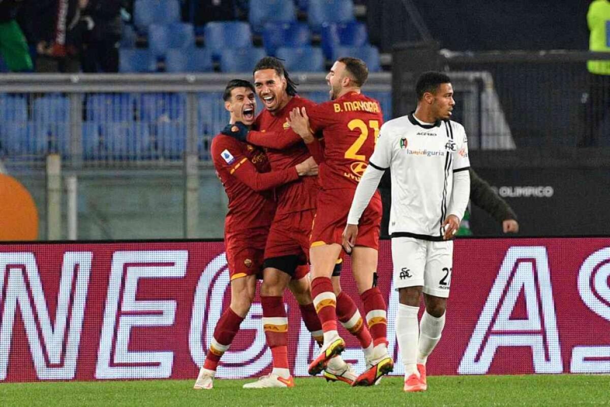 La Roma torna a vincere, 2-0 allo Spezia - 