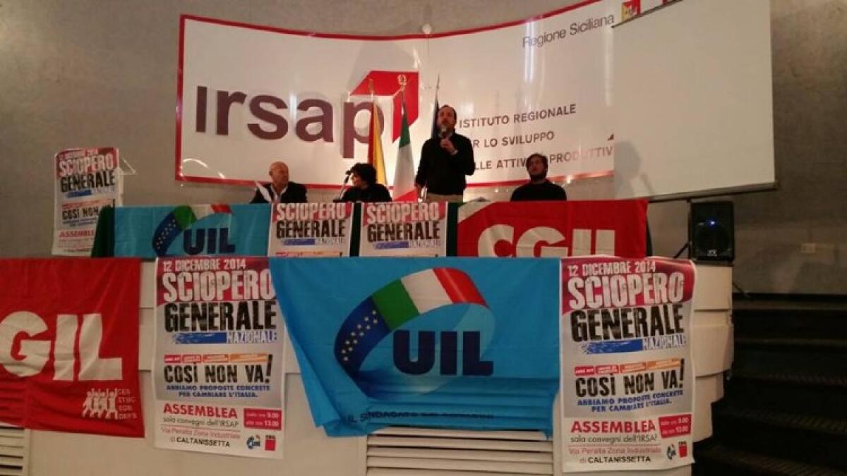 Sciopero generale, a Palermo tante delegazioni locali: Cgil e Uil, "giustizia ed equità" - 
