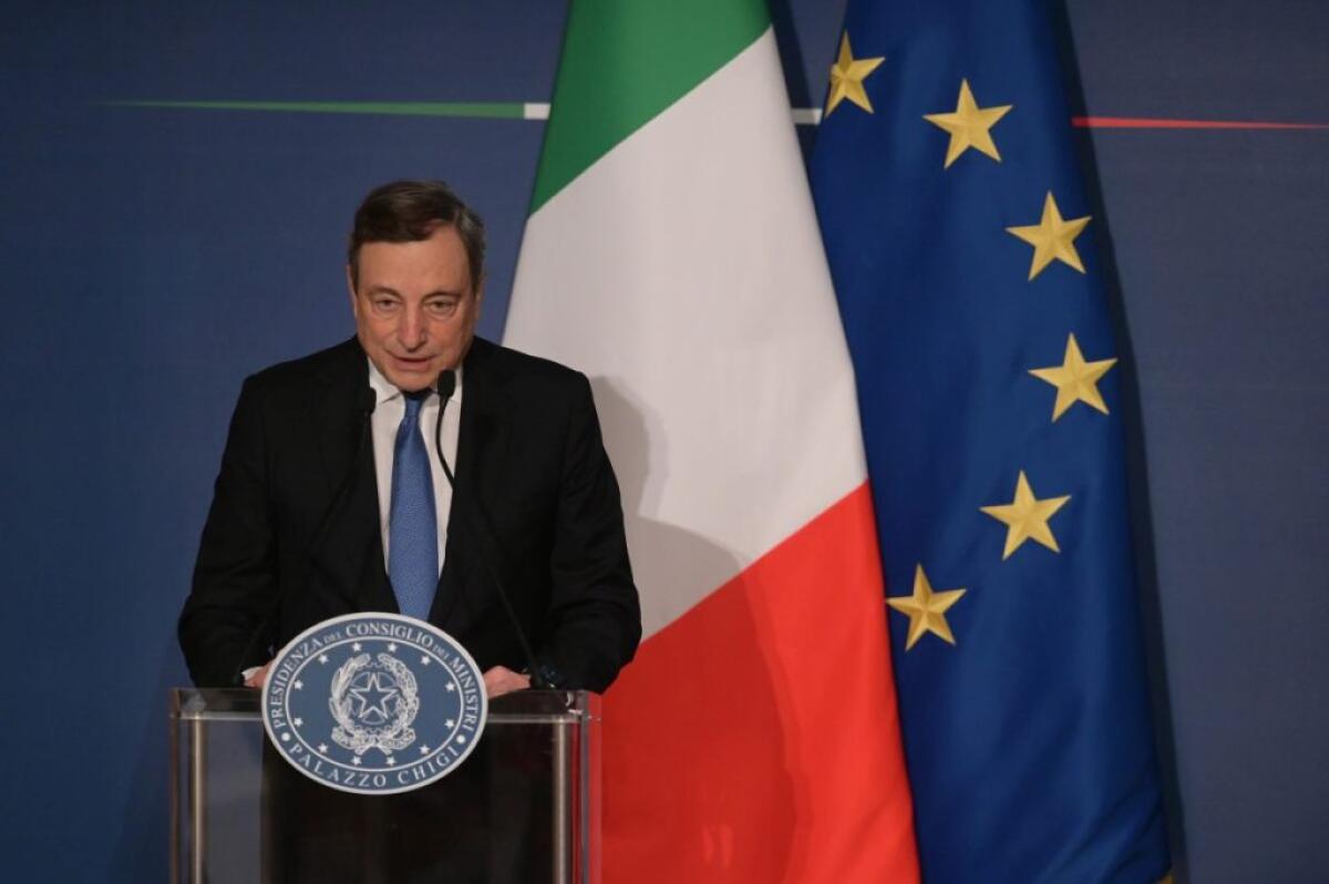 Draghi “Lavoro può continuare indipendentemente da chi sarà premier” - 