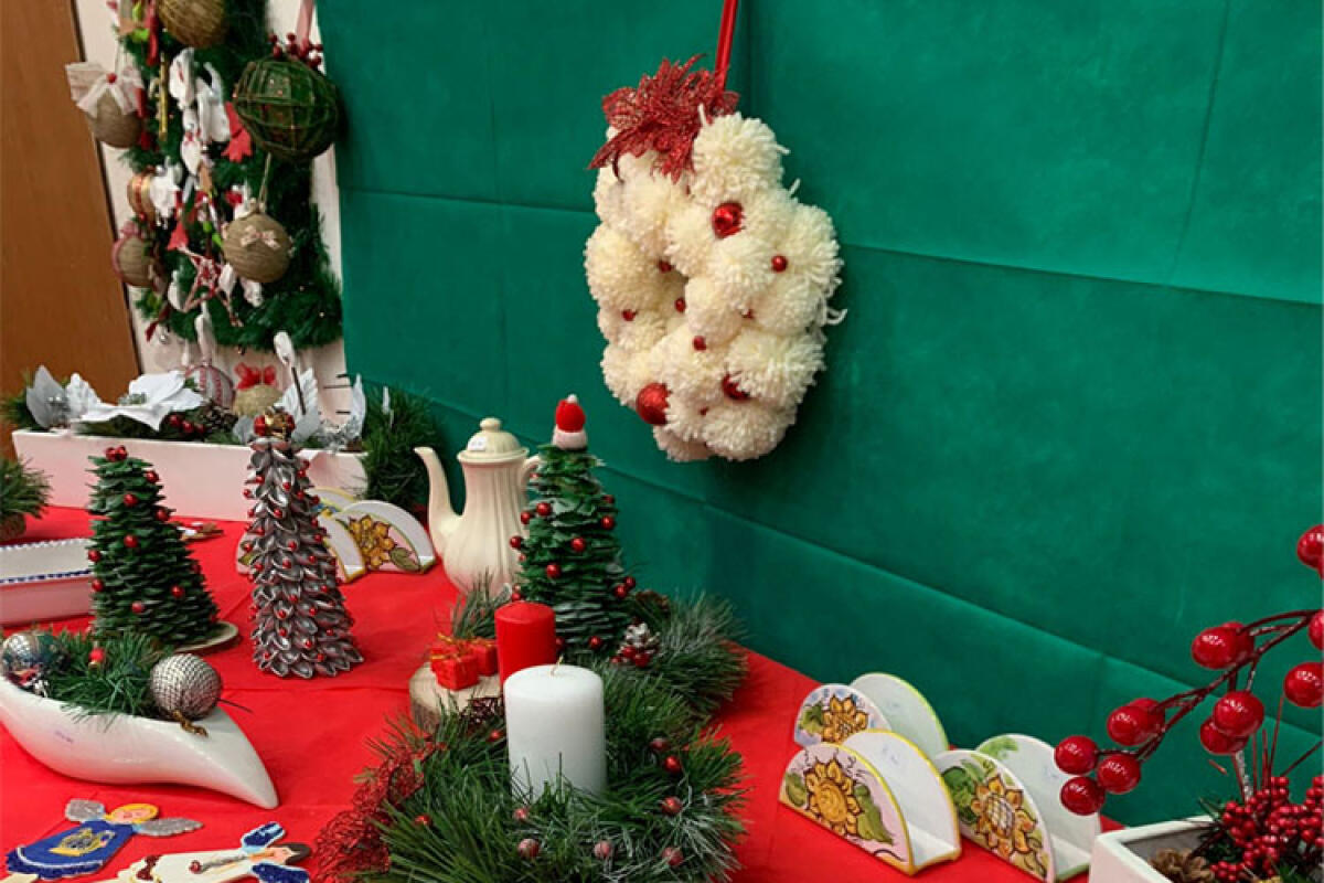 Mercatino di Natale, in scena i manufatti degli assistiti del centro Aias - 