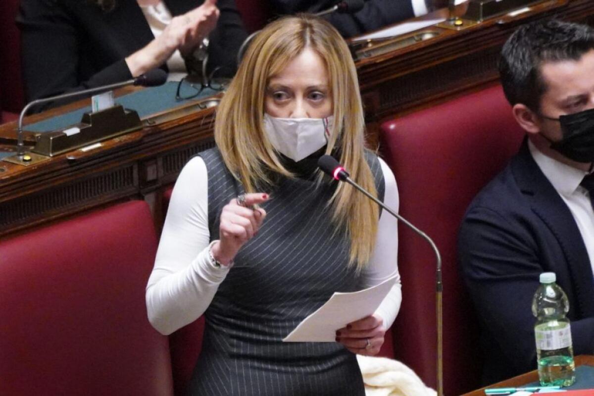 Covid, Meloni “Il Governo prosegue la con sua strategia fallimentare” - 
