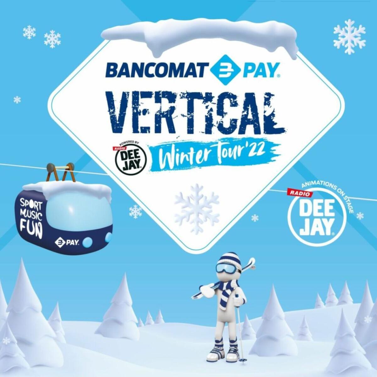 Al via Bancomat Pay Vertical Winter Tour, sport e musica ad alta quota - 