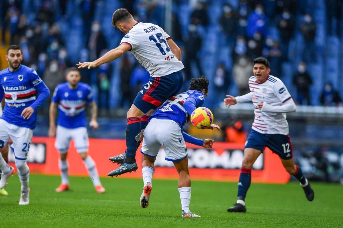 Sampdoria ko in casa, il Cagliari vince 2-1 in rimonta -