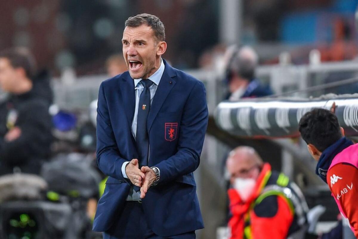 Il Genoa esonera Andriy Shevchenko - 