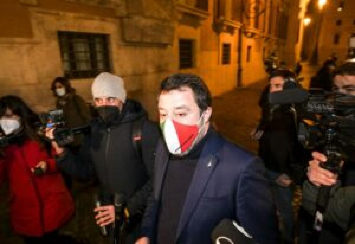 Quirinale, Salvini: “Faremo più nomi e Draghi resti dov’è” - 