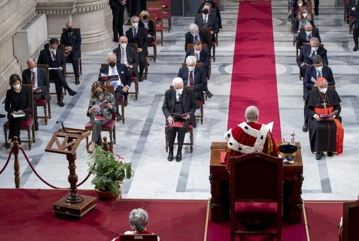 Si apre l’anno giudiziario, in calo l’arretrato dei processi - 