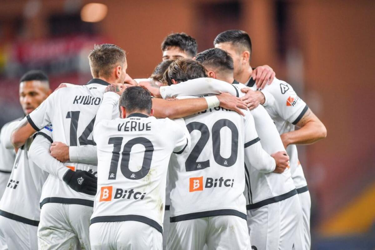 Allo Spezia il derby col Genoa, decide Bastoni - 