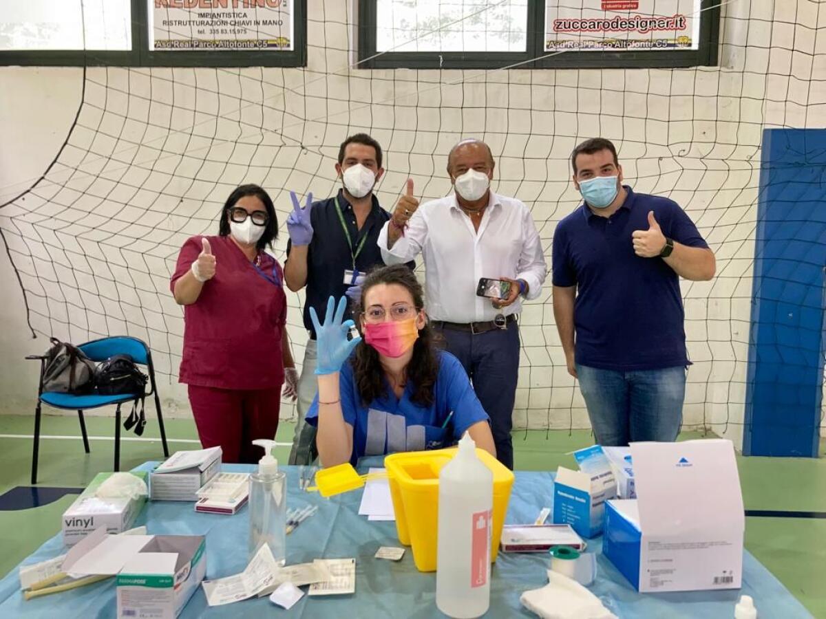 A gennaio 87 mila vaccini eseguiti dal personale della Fiera di Palermo - 