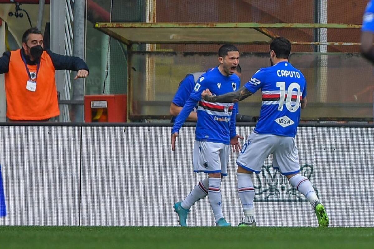 Sampdoria-Sassuolo 4-0, debutto con gol per Sensi - 