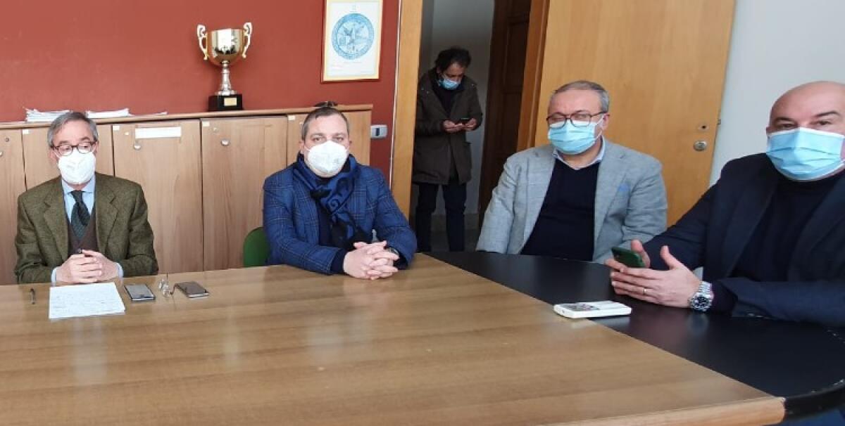 Nomina Morselli, "Un'Altra Gela": "Siamo con l'assessore, subito ricognizione sui progetti" - Consigieri di "Un'Altra Gela" insieme al sindaco Greco e al presidente Sammito