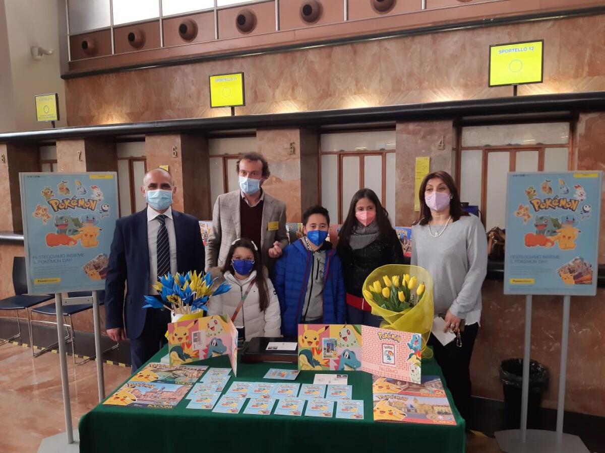 Poste Italiane celebra a Palermo il Pokemon Day - 