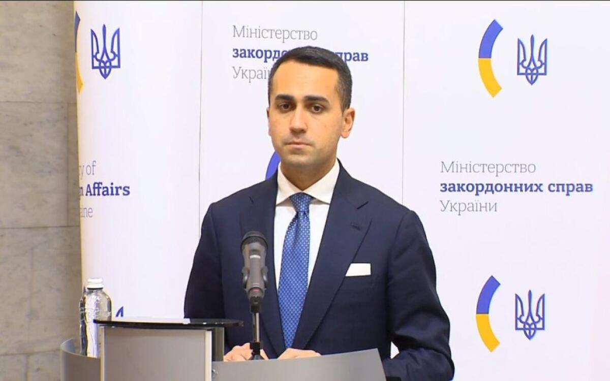 Ucraina, Di Maio “L’unica via è la soluzione diplomatica” - 