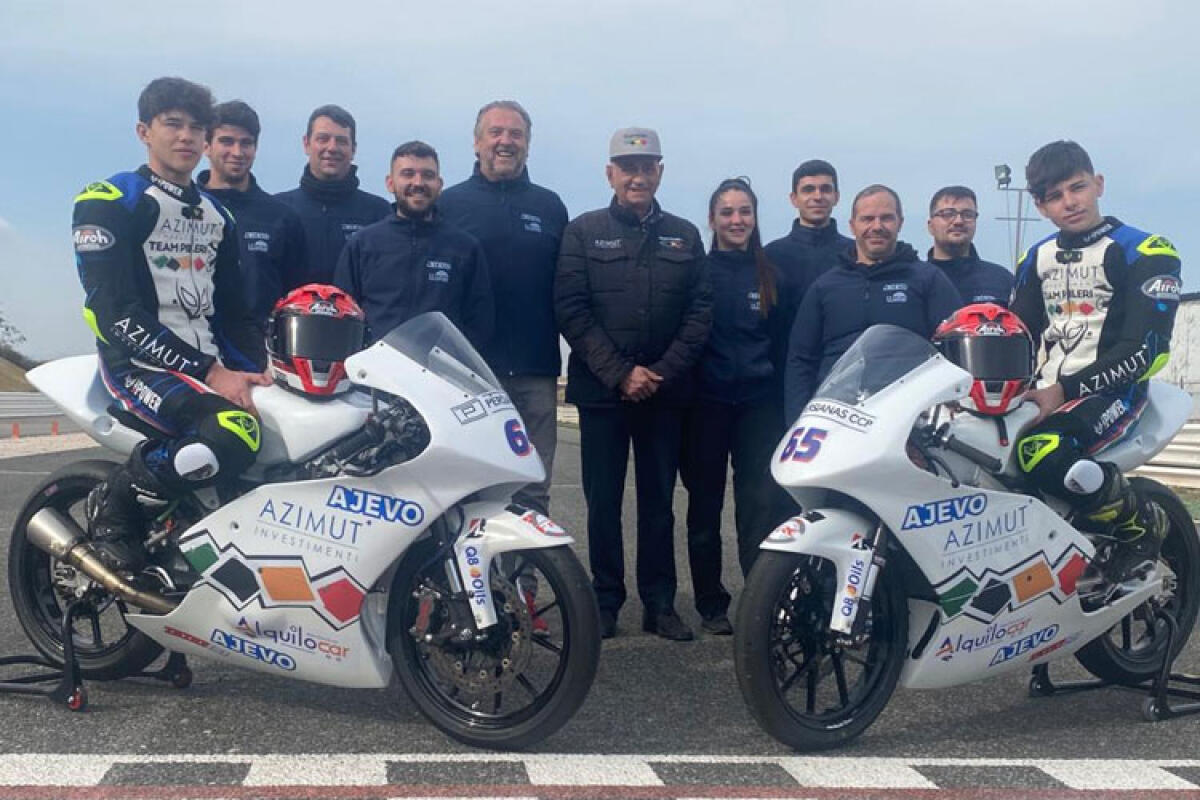Il ritorno del team Pileri ex Barros e Capirossi, in Spagna ci riprova con Fiaccabrino - Nella foto in alto: Il team Pileri in Spagna torna dopo una lunga assenza.