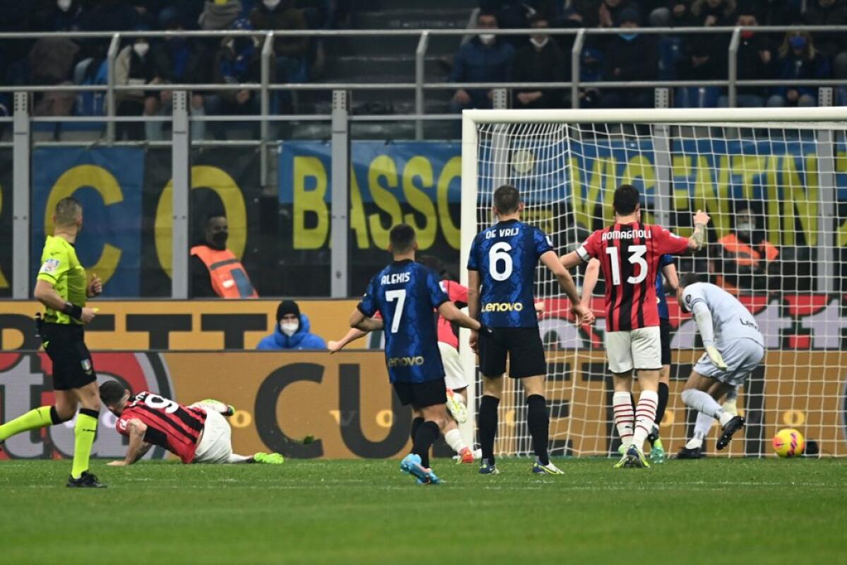 Inter-Milan 1-2, Giroud decide il derby, rossoneri a -1 - 