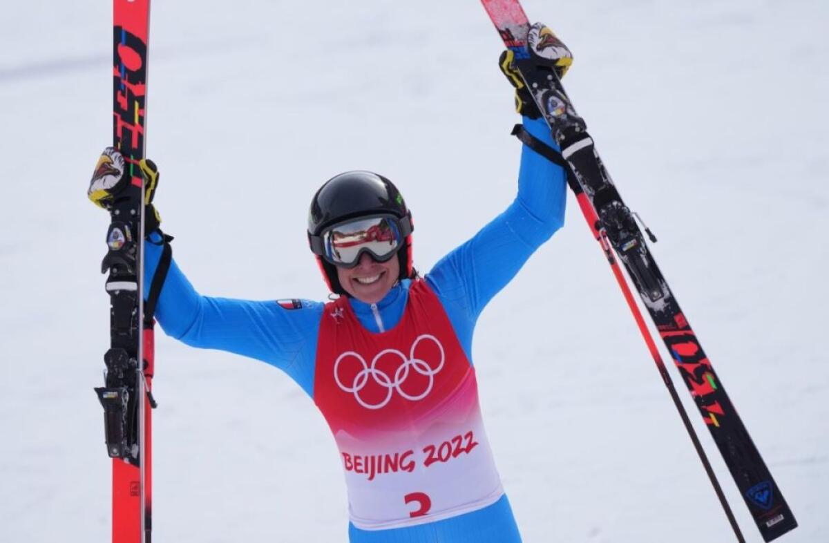 Brignone argento nel gigante donne, 4a medaglia Italia - 