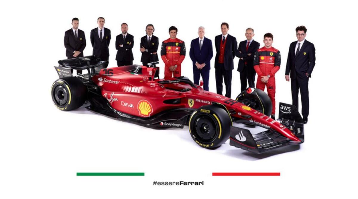 Ferrari presenta F1-75, Elkann “Passione tifosi la spinta” - 