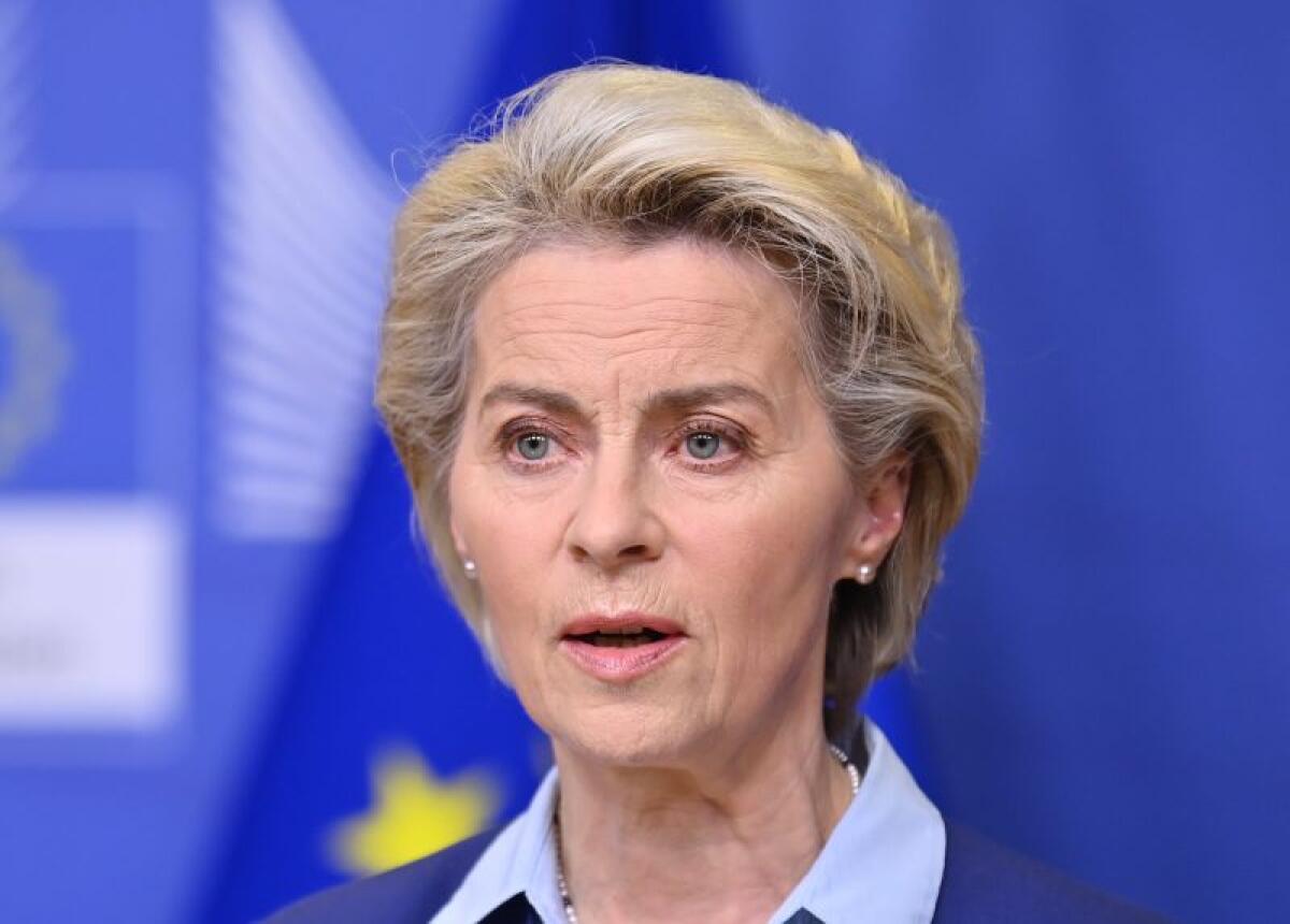 Ucraina, Von Der Leyen “Completeremo rapidamente pacchetto sanzioni” - 