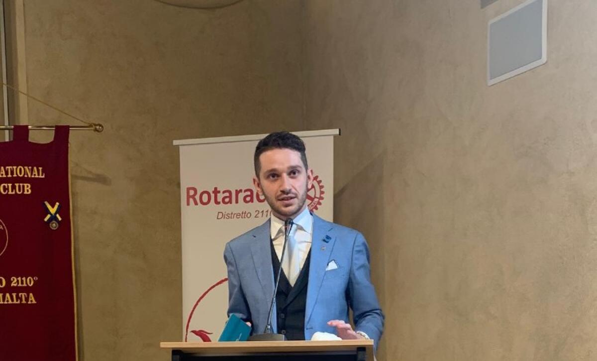 Cauchi guiderà il Distretto Rotarct 2110 Sicilia-Malta, "non era mai stato scelto un gelese" - Gianni Battista Cauchi