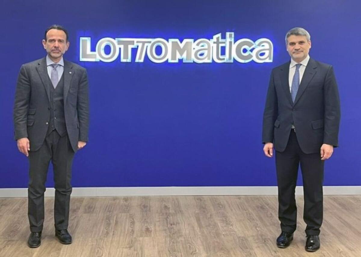 Lottomatica, direttore generale Adm visita centro sicurezza informatico -