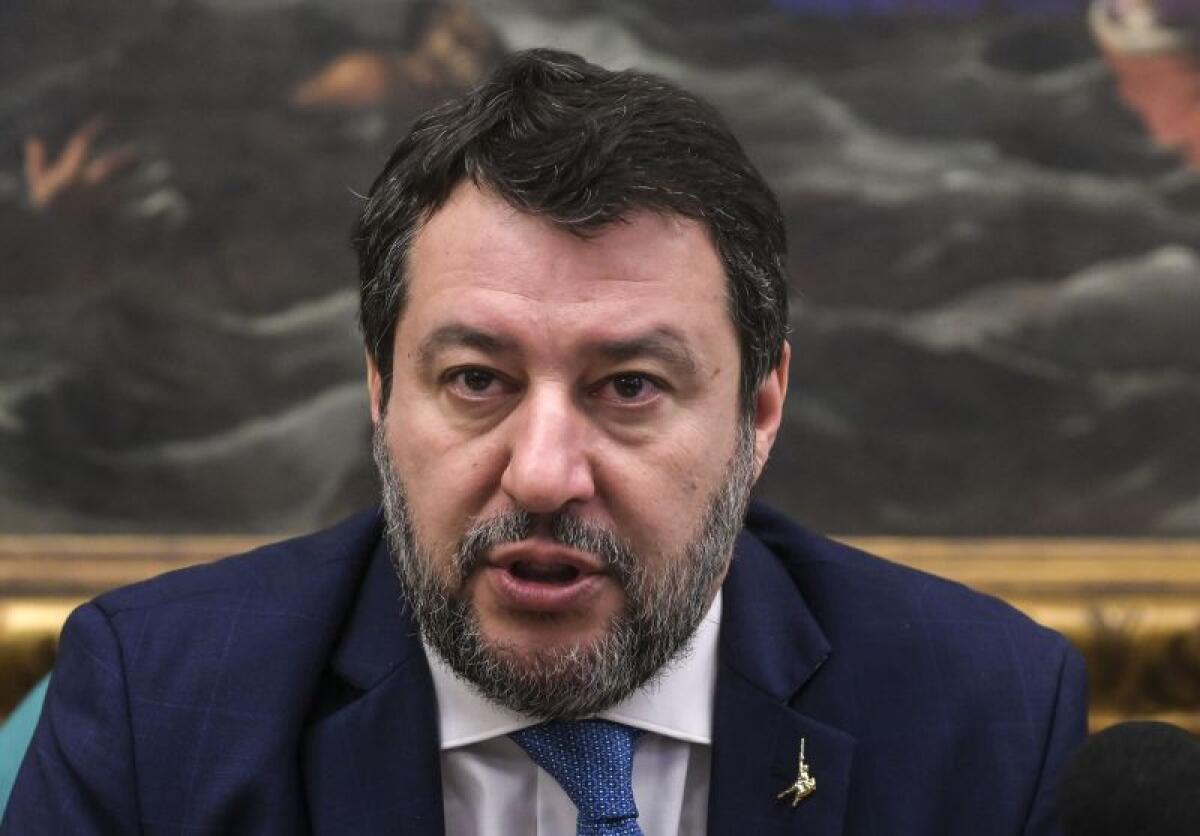 Ucraina, Salvini “Sanzioni ultima opzione, lavorare per la pace” - 