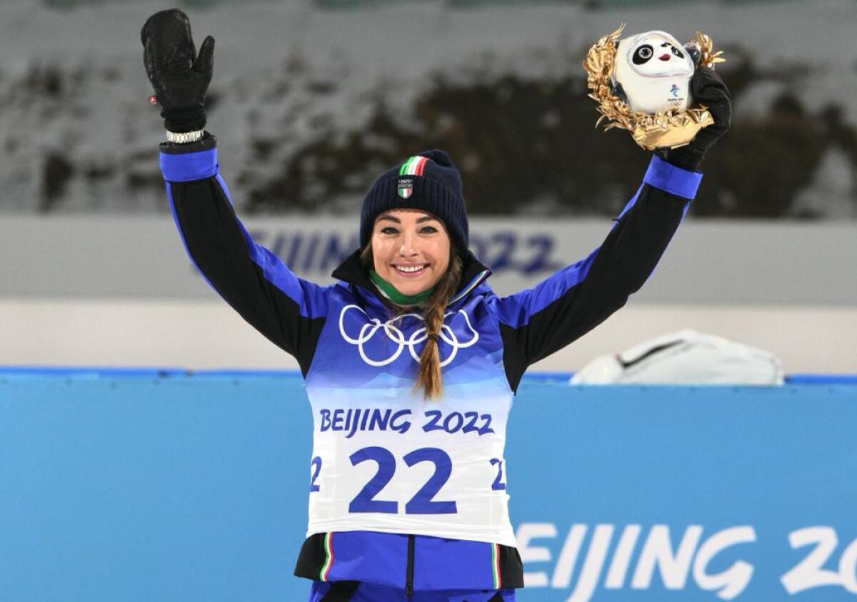 Bronzo Wierer nella sprint di biathlon a Pechino - 