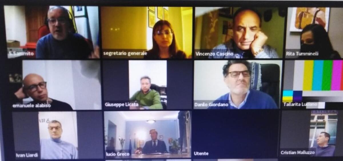 Greco, "Collura ha ritirato dimissioni": Bennici, "non dice verità su dirigenti e Costa" - Il consiglio si è tenuto in remoto