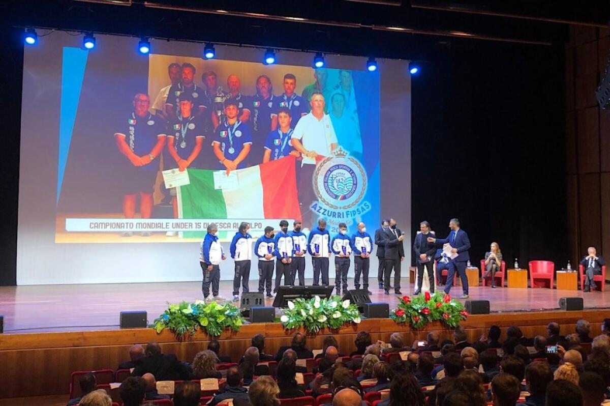 La Fipsas premia i suoi campioni, Matteoli “Siamo al top mondiale” - 