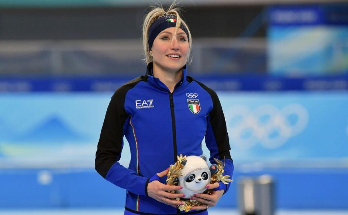 Lollobrigida bronzo nella mass start di pattinaggio velocità -