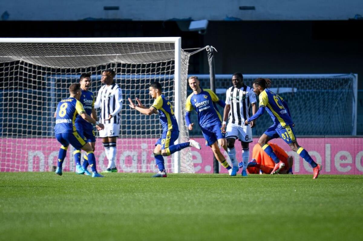 Poker del Verona al Bentegodi, strapazzata l’Udinese - 