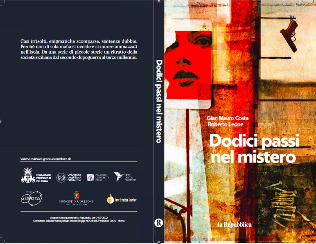 Editoria, con “Repubblica Palermo” il libro “Dodici passi nel mistero” -