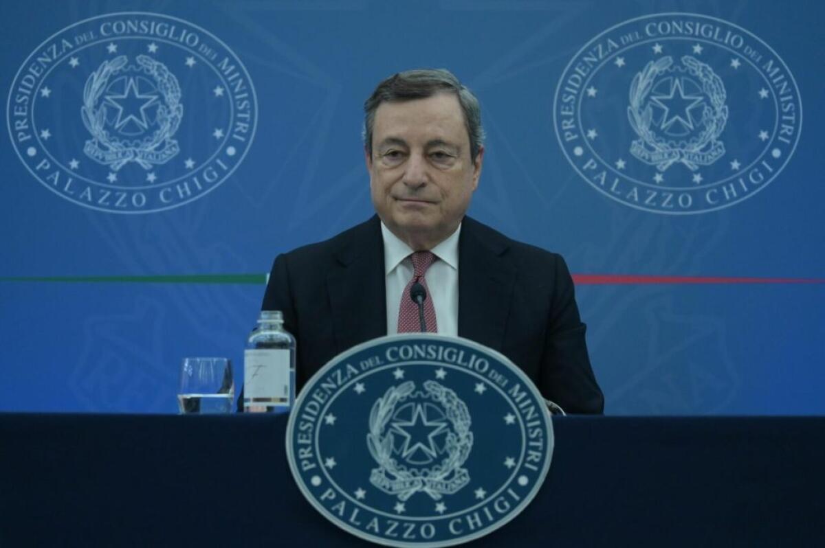 Energia, Draghi: “Interveniamo per aiutare le famiglie e le imprese” - 