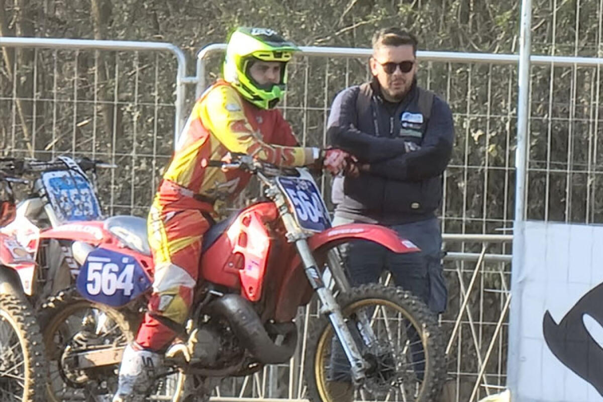 Motocross d'epoca, Adriano Vinciguerra domina a Malpensa e comanda la classifica - 