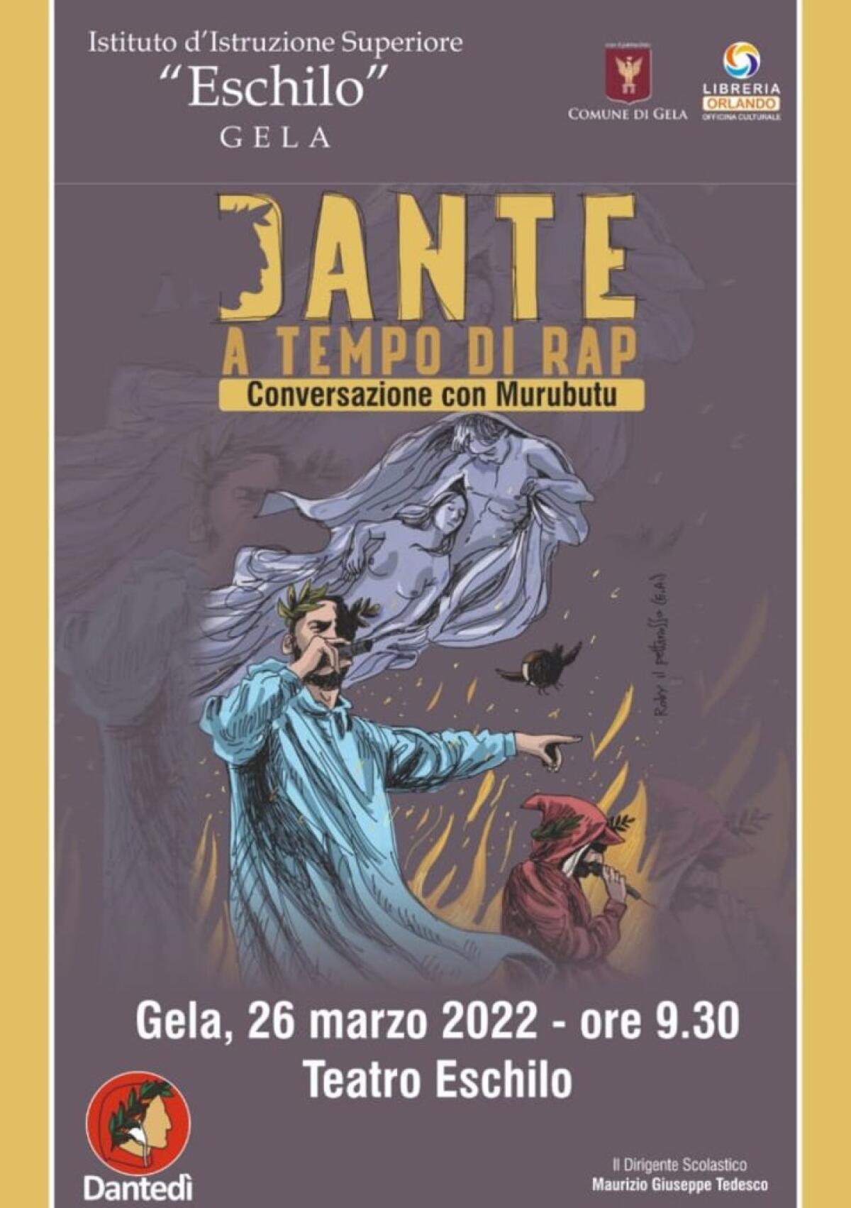 I versi di Dante e il rap, il liceo classico porta in città l'Infernum di Murubutu - 