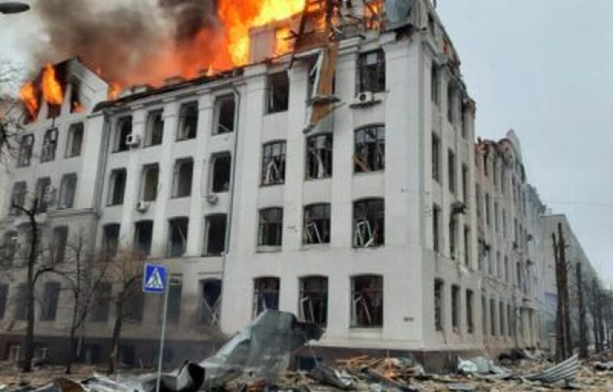 Ucraina, sotto attacco dei russi la città di Dnipro - 