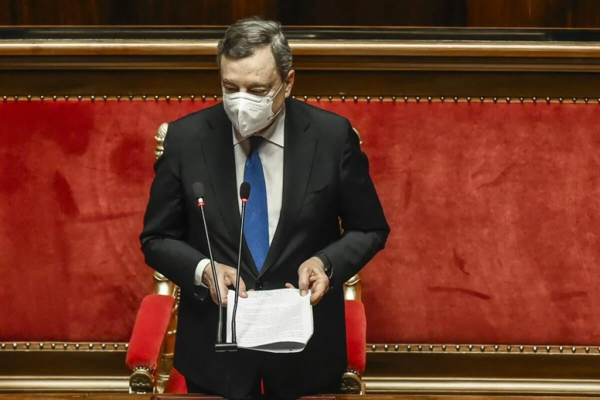 Ucraina, Draghi “Finisce l’illusione che la pace sia scontata” - 