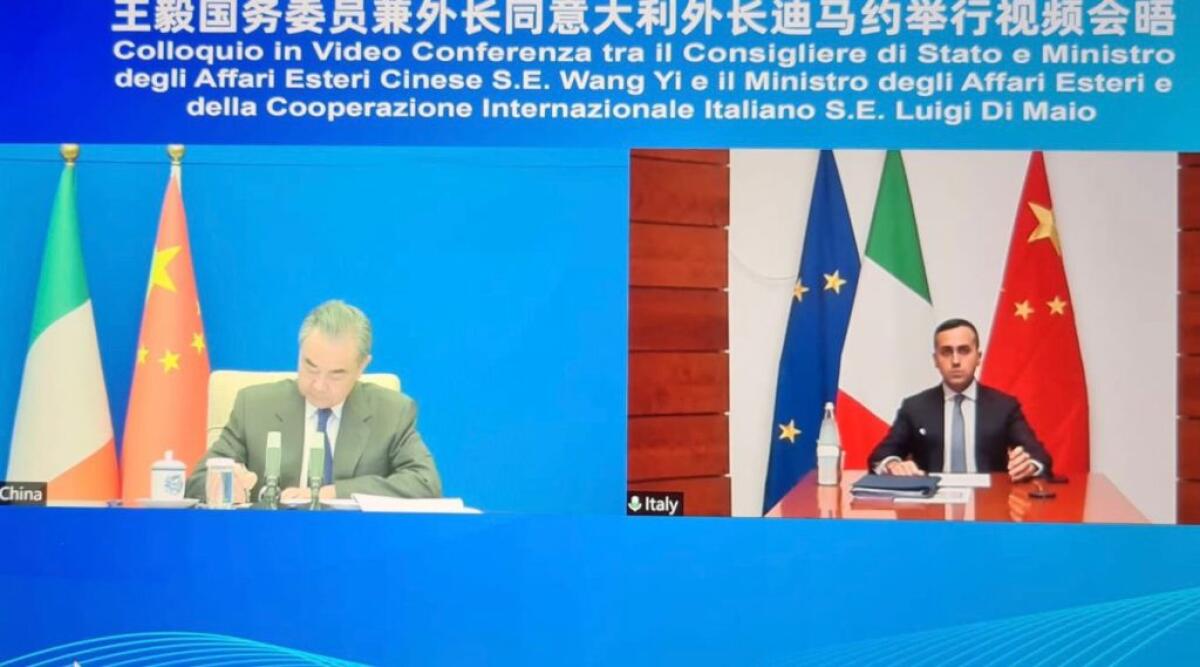 Ucraina, Di Maio “Con la Cina sforzi congiunti per la pace” - 