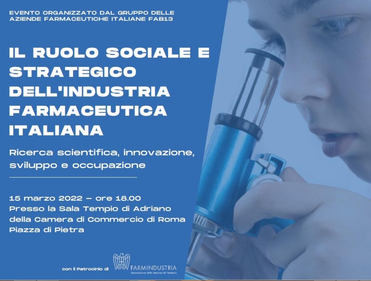 Industria farmaceutica italiana, 1,2 mld di investimenti in ricerca - 