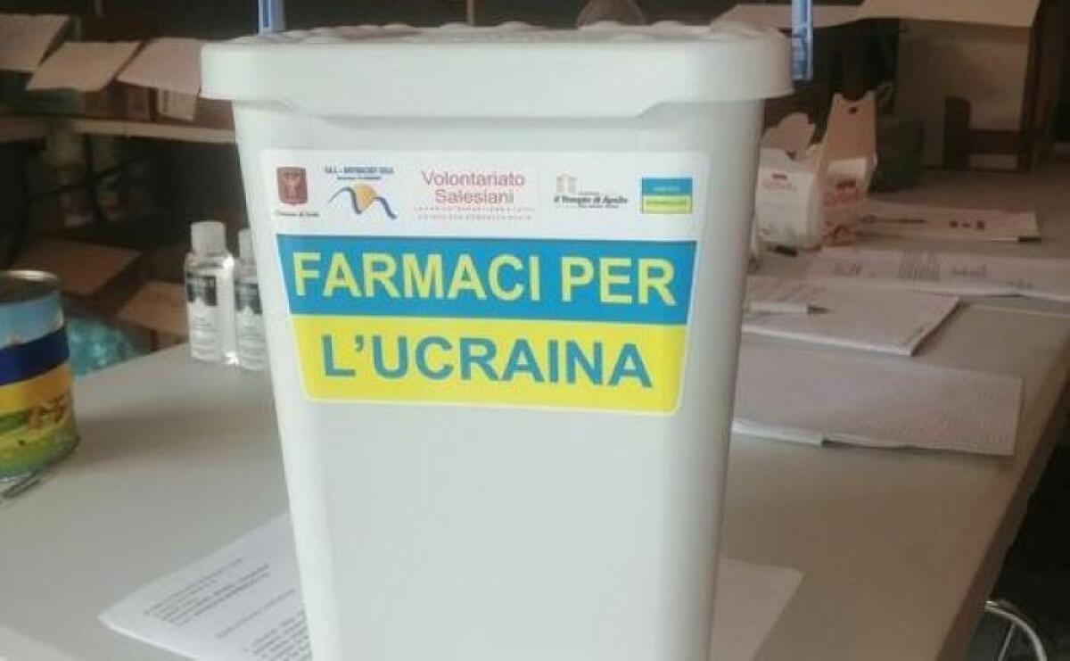 Partito il furgone con gli aiuti per l'Ucraina raccolti in città, Greco: "Grazie a tutti" - 