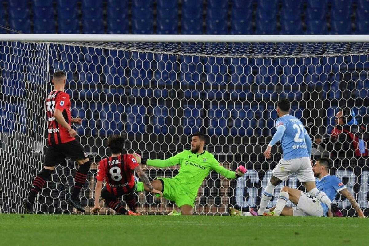 Il Milan batte in rimonta la Lazio, decide Tonali - 