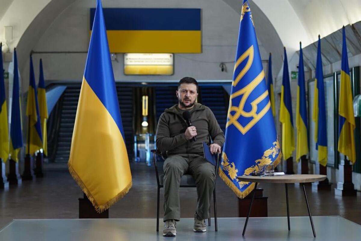 Zelensky “Putin vuole smembrare l’Europa centrale e orientale” - 