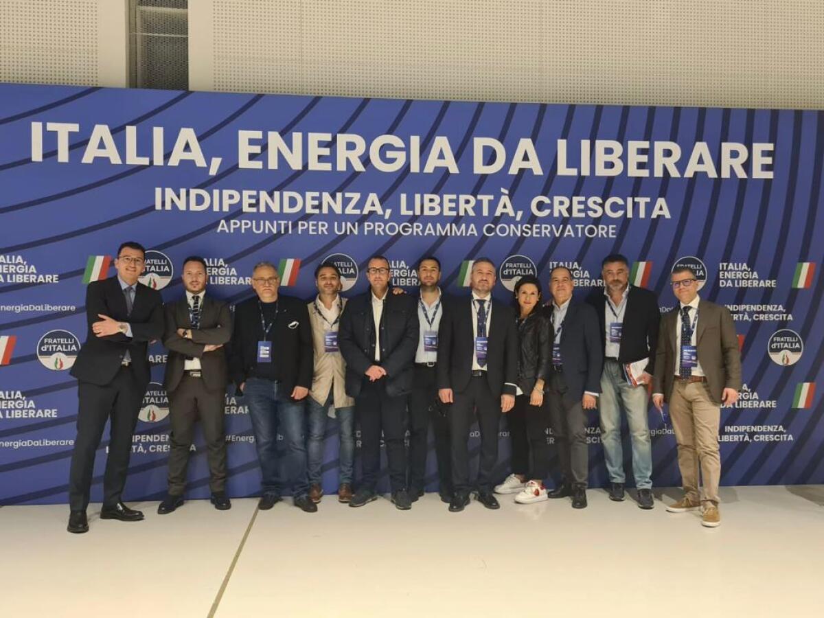 FdI, Meloni detta le priorità: delegazione del territorio alla conferenza nazionale - La delegazione di FdI alla conferenza programmatica