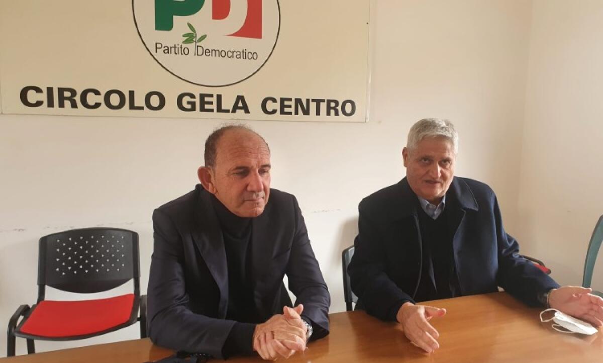 Pd-Greco, Siragusa: "Proposte hanno una durata, martedì decide la segreteria del partito" - Siragusa e il commissario dem Giuseppe Arancio