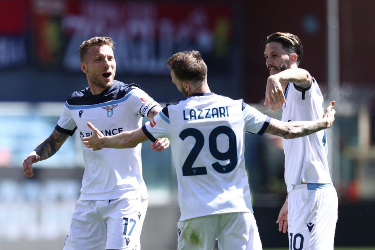 Immobile trascina la Lazio a Marassi, Genoa sconfitto 4-1 - 