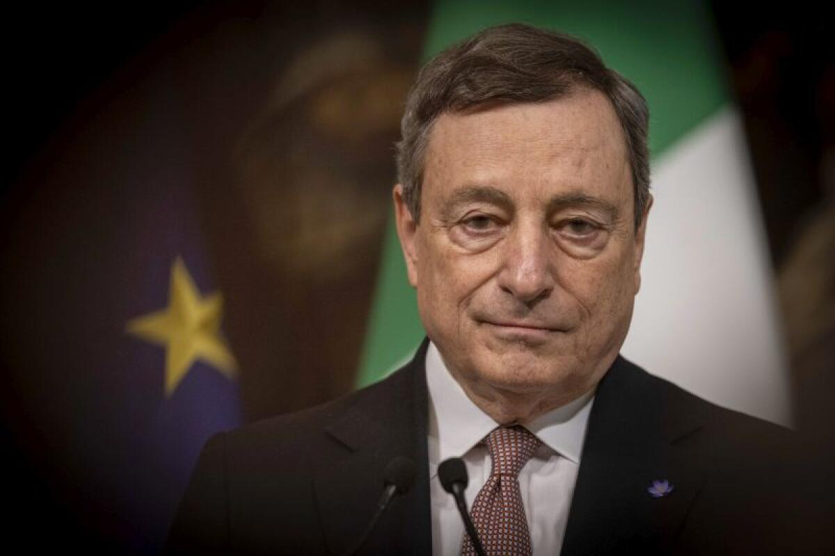 Il premier Draghi positivo al covid e asintomatico - 