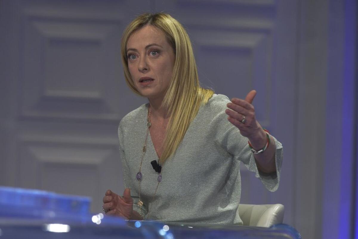 Meloni “Vicenda Ucraina punta iceberg, situazione difficile” -