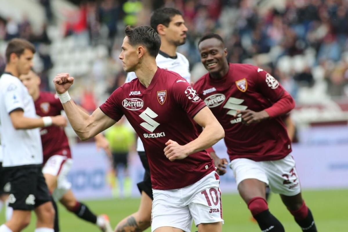 Torino-Spezia 2-1, decide una doppietta di Lukic - 