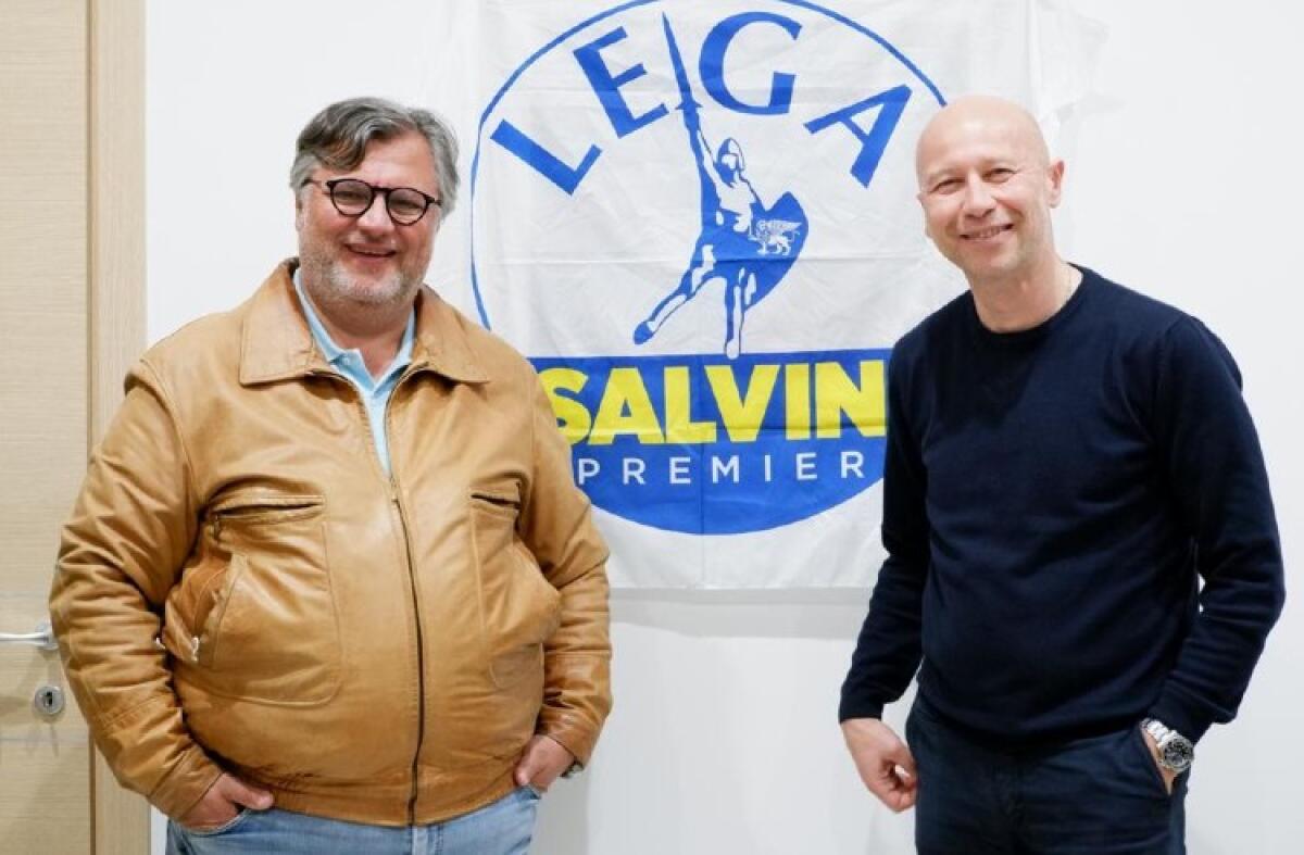 Vecchio alla guida della Lega provinciale, Alabiso: "Continuiamo percorso politico comune" - Alabiso e Vecchio